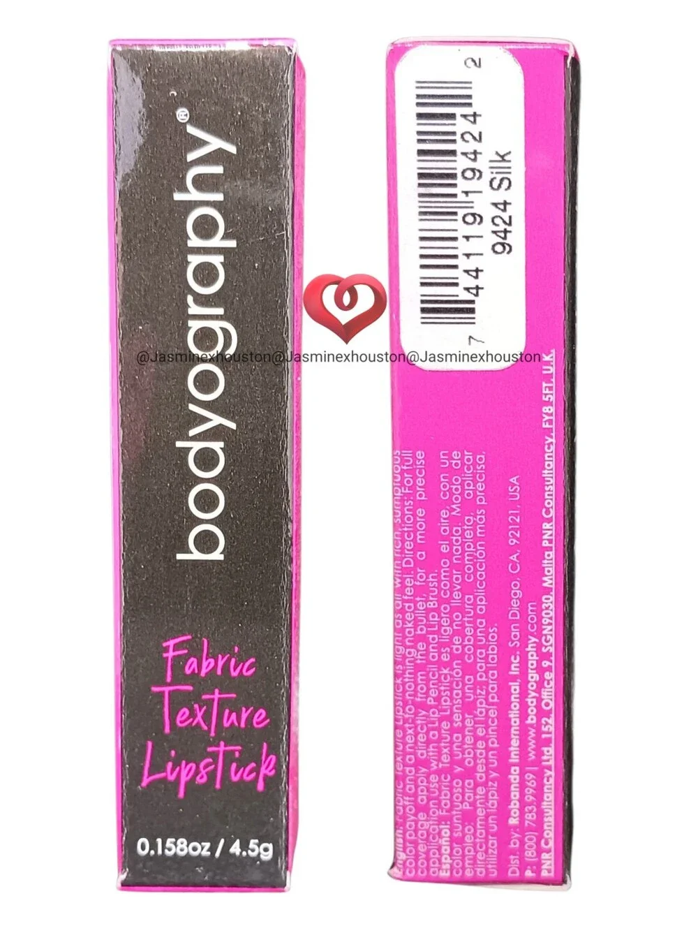BODYOGRAPHY Fabric Texture Lipstick in Silk